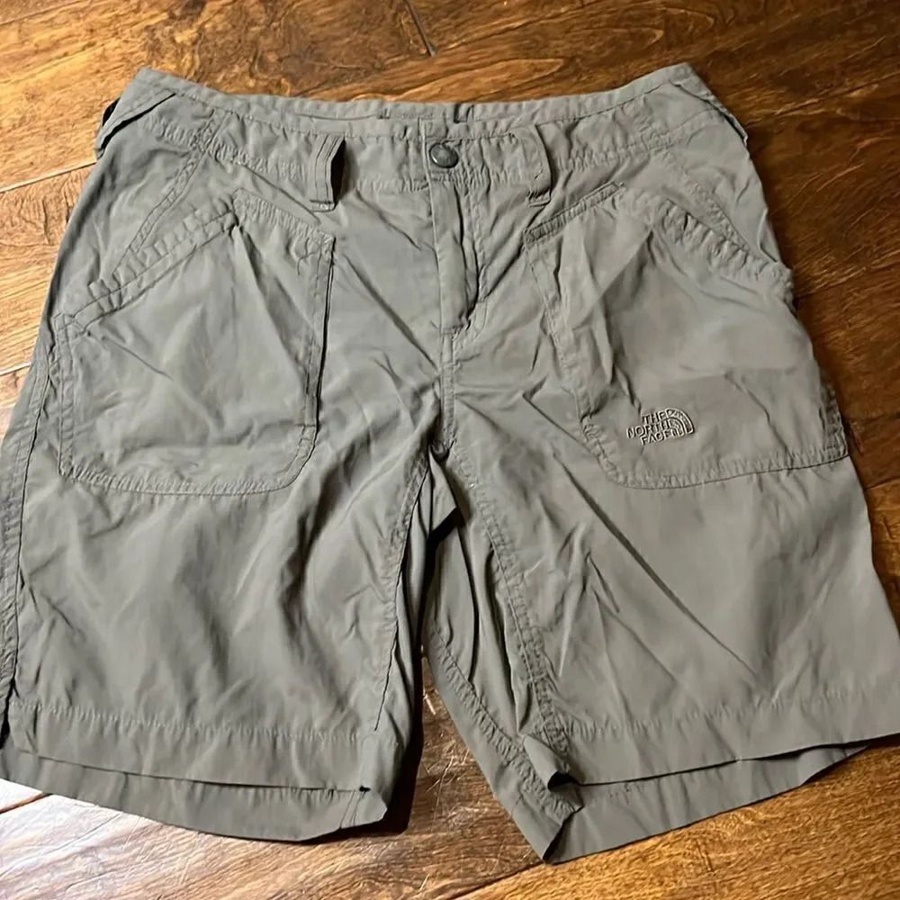 The North Face Olive Bermuda Shorts, 8 Long!